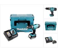 Makita DHP 453 RT1J taladro de impacto sin cable 18V 42Nm + 1x batería 5,0Ah + cargador en Makpac 2