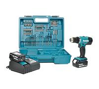 Makita DHP453RFX4 Taladro Percutor Batería 18V LXT 42Nm 2x3.0Ah 74 Accesorios