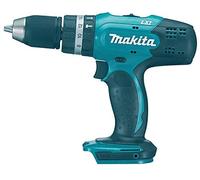 Makita dhp453z taladro sin llave 1,7 kg negro, verde, plata