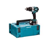 Makita Dhp458F1J - Taladro atornillador de percusión (91 Nm Lxt 18 V + 1 batería de 18 V 3 Ah Li-Ion Bl1830B + estuche Makpac)