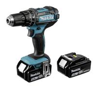 Makita DHP482RTJ Taladro de impacto 18V con 2 baterías de 5,0 Ah