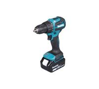 Makita DHP490SFJ - Taladro combinado sin escobillas LXT de iones de litio de 18 V completo con 2 baterías de 3.0 Ah y cargador suministrado en una funda Makpac
