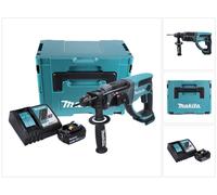 Makita DHR 202 RF1 - Martillo combinado con batería (18 V, 2,0 J, SDS Plus, en Makpac con batería de 3 Ah y cargador)