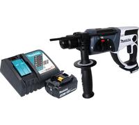 Makita DHR 202 RF1W Taladro percutor a batería 18 V 20 mm 2,0 J blanco + 1 batería 3,0 Ah + cargador
