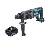 Makita DHR 241 batería de ion de litio de 18 V Taladro Percutor con alojamiento SDS-plus + 1 x bl 1840 4,0 Ah Batería - sin Makpac
