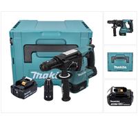 Makita DHR 243 F1J Martillo perforador a batería 18 V 2,0 J SDS plus Brushless + 1 batería 3,0 Ah + Makpac - sin cargador