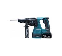 Makita Martillo DHR243RTJ 18V SDS-Plus 2.0 J Brushless 3 funciones 2x5.0Ah