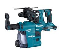Makita DHR280ZWJ - Martillo giratorio SDS-Plus de 28 mm de ion de litio LXT sin escobillas de 18 V (36 V) con sistema de recogida de polvo suministrado en una funda Makpac - Pilas y cargador no