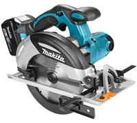 Makita dhs630rtj sierra circular 165mm 2x18v 5ah li-ion + maletin makp