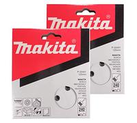 Makita - Discos de lija de grano 240 para lijadoras orbitales aleatorias de 5 pulgadas, para lijado fino de madera, metal y plástico | 8 agujeros de papel de lija