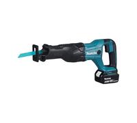 Makita DJR186RT Sierra de sable inalámbrica con batería de 5,0 Ah