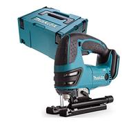 Makita DJV180Z 18 V LXT - Sierra Caladora inalámbrica cuerpo con Makita tipo 3 caso + incrustaciones