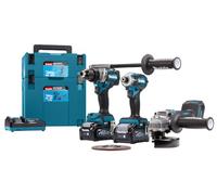 Makita DK125G301 Kit 40V XGT DF001G • TD001G • GA005G • 2xBL4040 • DC40RA MAKPAC