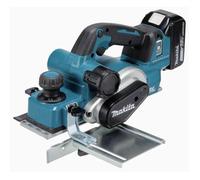 Makita Dkp181rtj Cepillo Bl 18v Lxt 82mm 5ah 2 Bat. Makpac Adt