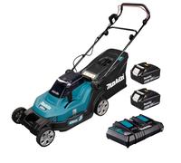 Makita DLM432PG2 - Cortacésped Doble de Iones de Litio LXT de 18 V (36 V) de 43 cm con 2 baterías de 6.0 Ah y Cargador de Doble Puerto