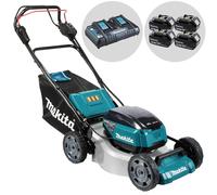 Makita DLM462Z - Cortacésped autopropulsado de batería - 4x18V/5Ah - Corte de 46 cm