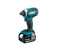 Makita Dtd152 g1 - Atornillador de Chocs 165Nm Lxt 18V + 1 batería de 18 V 6 Ah Li-Ion Bl1860B