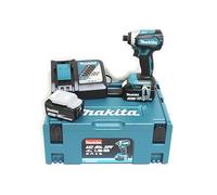 Makita Llave de impacto a batería DTD153RTJ 18V sin escobillas 170Nm 1/4" 2x5.0Ah