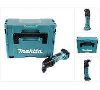 Makita DTM 50 ZJ 18V Li-Ion Herramienta multifunción con batería Solo en Makpac - sin accesorios, sin batería, sin cargador