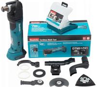 Makita DTM51ZX1: Herramienta multifunción inalámbrica, sin batería, 18V, color azul, talla única / Enchufe europeo 220V, color azul, talla única