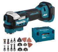 Makita DTM52ZJX2 Herramienta Multifunción Inalámbrica 18V con Accesorios
