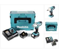 Makita DTW 190 Llave de impacto inalámbrica 18 V de 1/2" en Makpac 2 + 2x Batería BL 1850 5,0 Ah + 1x Cargador DC 18 RC