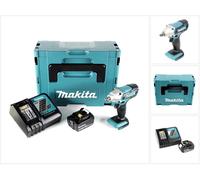 Makita DTW 190 RF1J Llave de impacto inalámbrica 18 V en maletín Makpac 2 + 1x Batería BL 1830 3,0 Ah + Cargador DC 18 RC