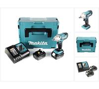 Makita DTW 190 RFJ Llave de impacto inalámbrica 18 V en maletín Makpac 2 + 2x Batería BL 1830 3,0 Ah + Cargador DC 18 RC