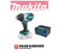 Makita DTW1002 Batería Llave de Impacto 18V en Makpac, sin Batería/Cargador D...