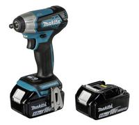 Makita DTW180RTJ Llave de impacto inalámbrica con 2 baterías de 5.0 Ah