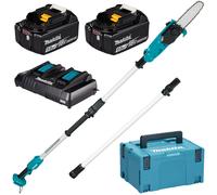 MAKITA DUA200Z - Podadora de batería con pértiga - 160-250 cm - 18V - Barra de 20cm - 2x18V 5Ah