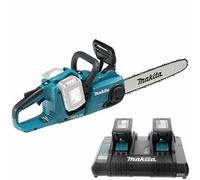 Makita DUC353Z - Electrosierra de batería - 2 x 18V 5Ah - Espada de 35 cm