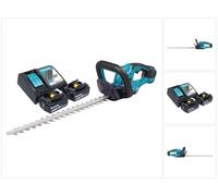 Makita DUH 507 RG2 Cortasetos inalámbrico 18 V 50 cm + 2x batería 6,0 Ah + cargador