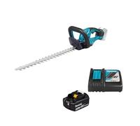 Makita DUH507RT - Cortasetos (ion de litio, 18 V, 50 cm, incluye 1 batería de 5,0 Ah y cargador)