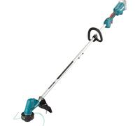 Makita DUR192LZ, Desbrozadora eléctrica con hilo, 6000 revoluciones por minuto, color negro y azul, 30 cm, funciona con batería, tecnología de iones de litio (Li-ion)