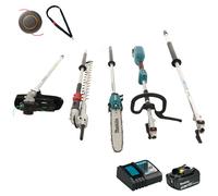 Makita DUX18 - Desbrozadora de batería multifunción - 18V - 3Ah