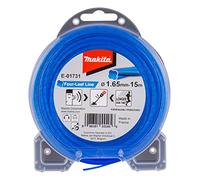 Makita Desbrozadora E-01731 – Alambre forma trébol, hilo 1,65 mm 15 m, azul