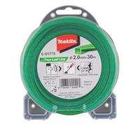 Makita Accesorio para cortaborde y desbrozadora E-01775 Hilo de corte trébol 2,0 mm x 30 m