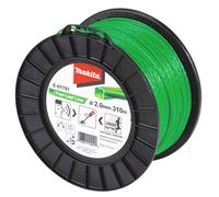 Makita E-01781 Desbrozadora alambre forma trébol verde cortadora hilo 2,0mm 310m