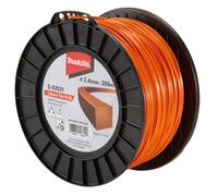 Makita E-02820 Desbrozadora Cuadrada Alambre Naranja Recortadora Hilos 2.4mm206m