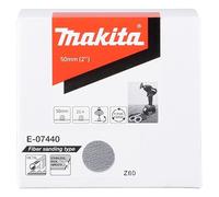 Makita E-07440 Discos de Lijado de Fibra 50mm Z60G
