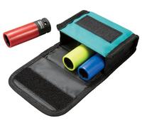Makita E-12354 Juego de Llaves de Vaso para Tuercas de Rueda Profunda, Multicolor