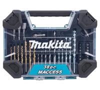 Makita E-22573 MACCESS - Juego de brocas de 38 piezas