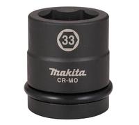 Makita E-24549 - Llave de vaso de impacto cuadrada de 1 pulgada, 33 mm