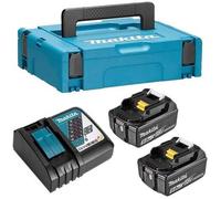 Makita Energy Pack 18 V Li-ion - 2 Baterías (5ah) + 1 Cargador Rápido En Una Caja Makpac -