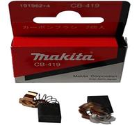 Makita escobillas de carbón cb-419, set de 2 piezas, alto rendimiento