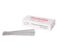 Makita Pasadores F-31883, 25 mm, calibre 18, 5000 unidades