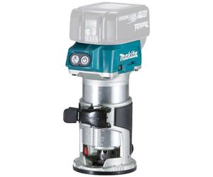 Makita - Fresadora combinada AKU 18V 35 mm, sin batería ni cargador DRT50Z