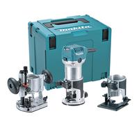 MAKITA - Fresadora Multifunción MAKITA RT0702CX2 710W 35mm + Maletin Makpac Tipo 4
