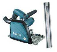 Makita Fresadora de placas CA5000XJ14 1300W 6 mm Guía carril 1,4 m + maletín